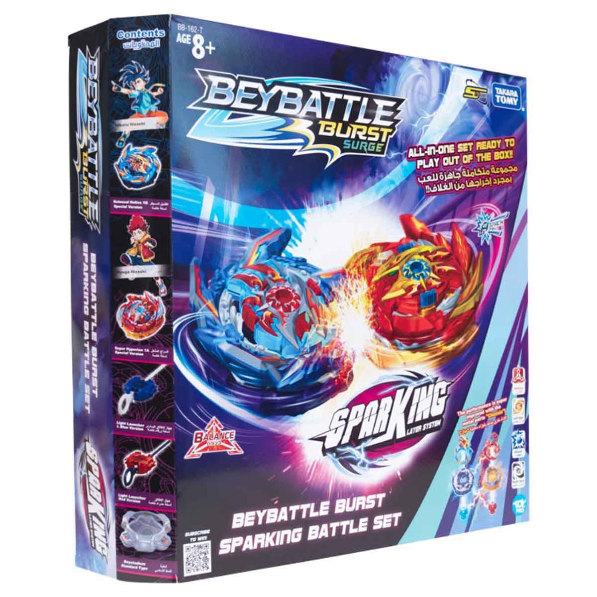 Beybattle Takara Tomy Burst Sparking Battle Set Boys, 8-10 Years