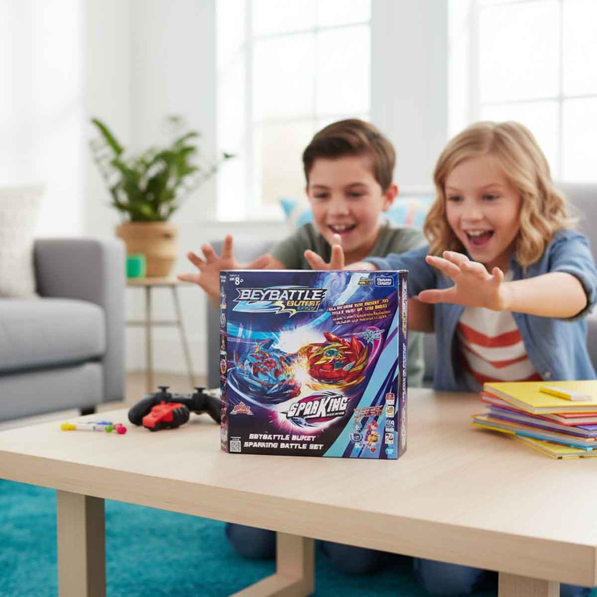 Beybattle Takara Tomy Burst Sparking Battle Set Boys, 8-10 Years