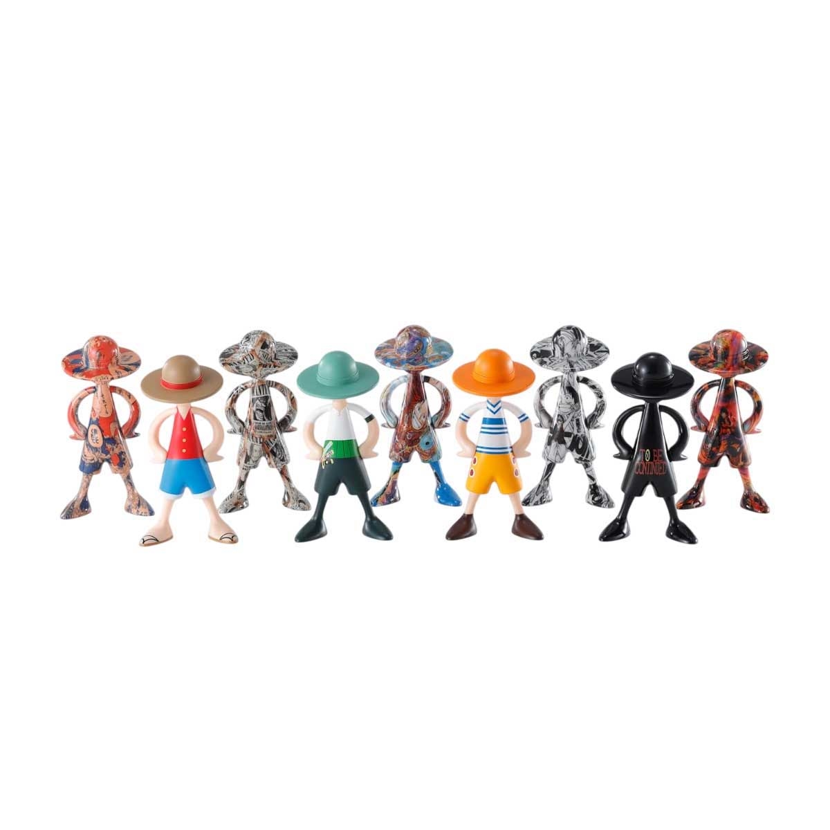 Tamashii Nations One Piece Luffy's Archive of Adventure Vol.1 Mini Action Figure Blind Box