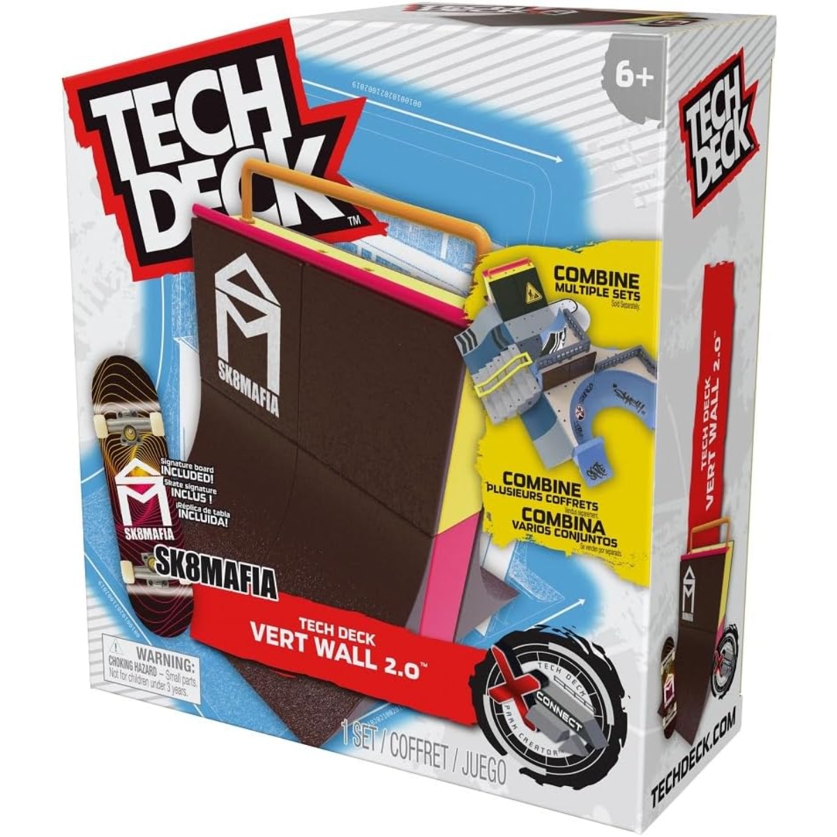Tech Deck Assorted Pyramid Shredder and X-Connect Park Creator Unisex, 5-7 Years