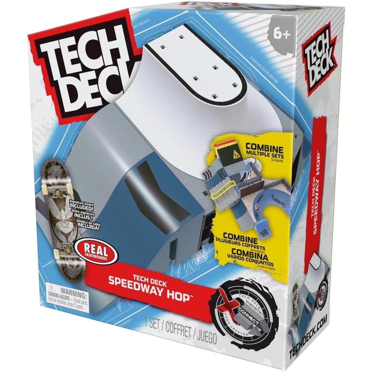 Tech Deck Assorted Pyramid Shredder and X-Connect Park Creator Unisex, 5-7 Years