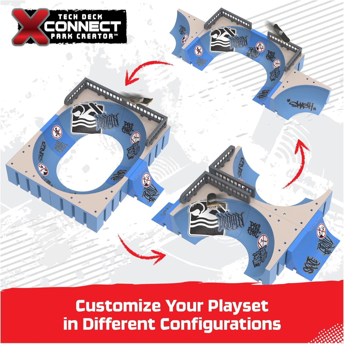 Tech Deck Daewon Mega Bowl Unisex, 5-7 Years