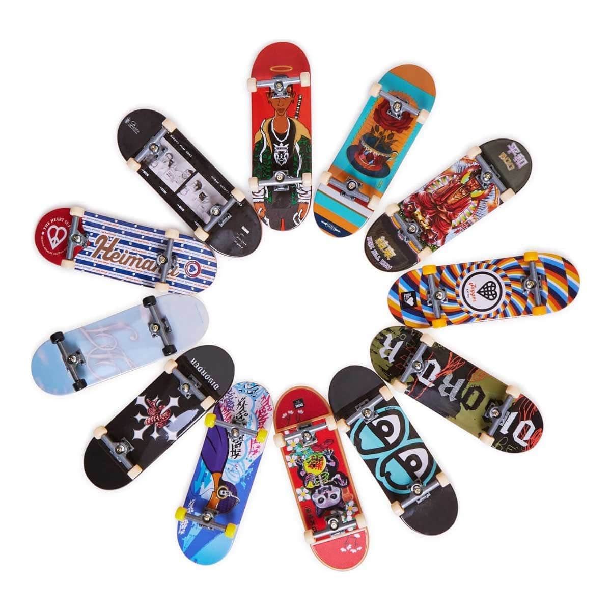 Tech Deck Fingerboard Assorted Finger Skateboard Toy Unisex, 6-8 Years