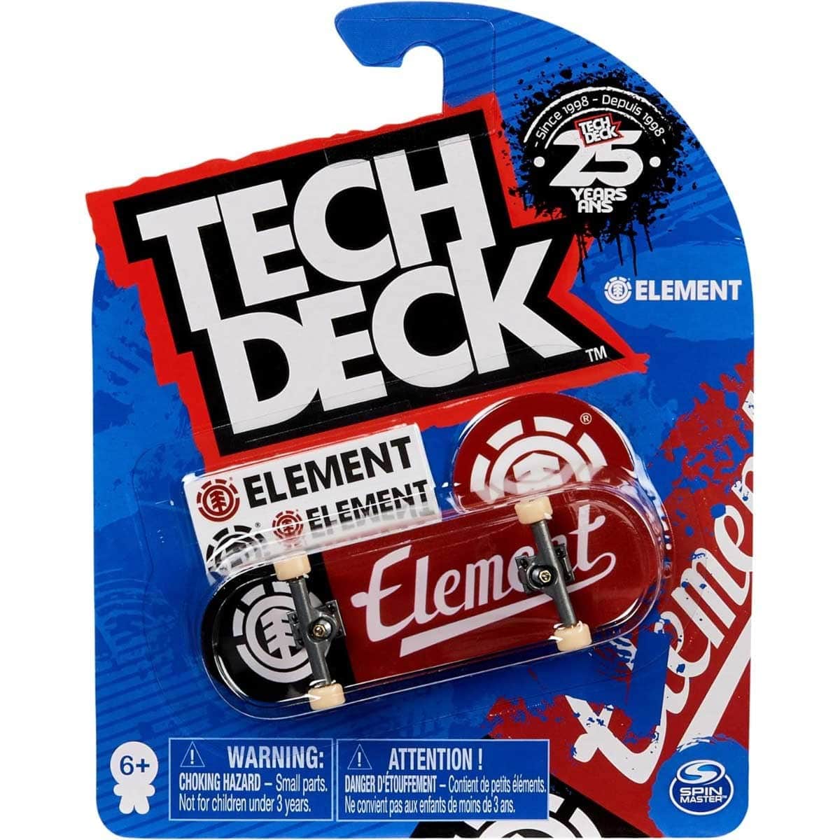 Tech Deck Fingerboard Assorted Finger Skateboard Toy Unisex, 6-8 Years