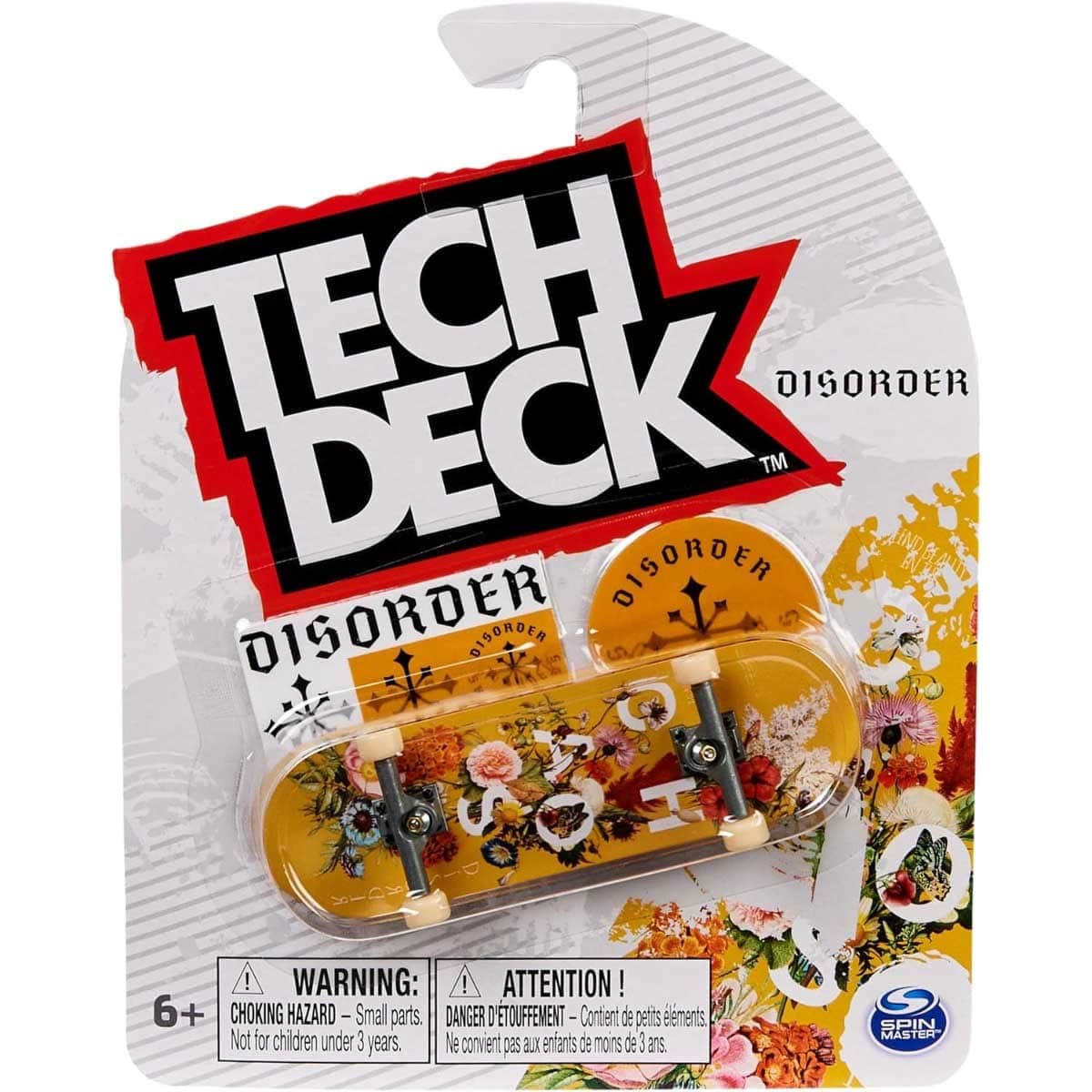Tech Deck Fingerboard Assorted Finger Skateboard Toy Unisex, 6-8 Years