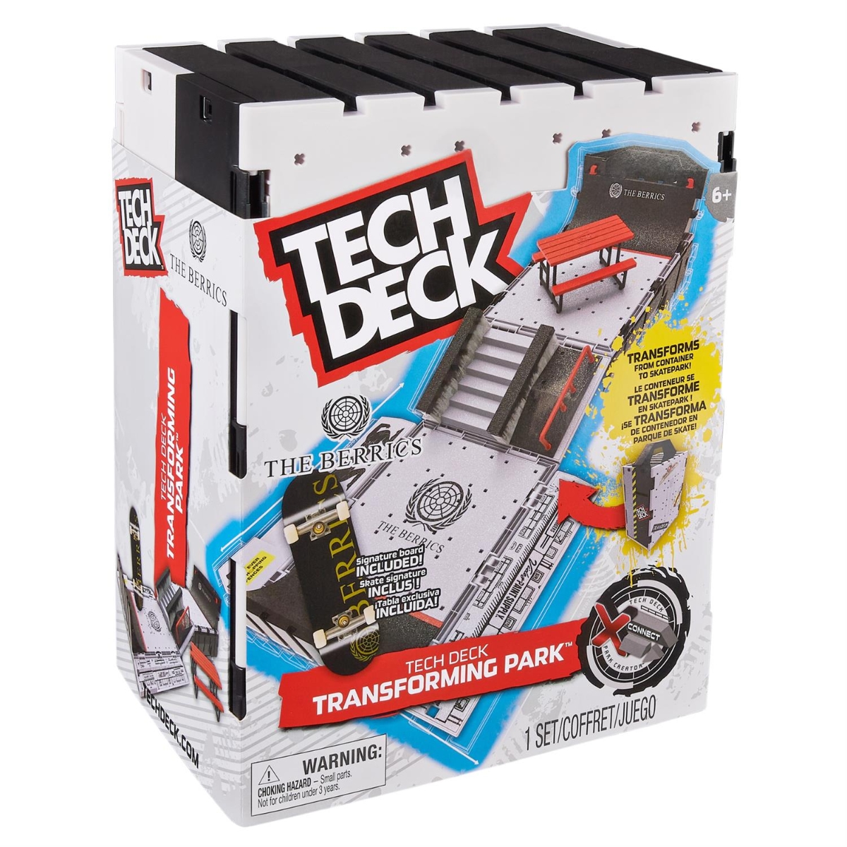 Tech Deck The Berrics Transforming Park Unisex, 5-7 Years