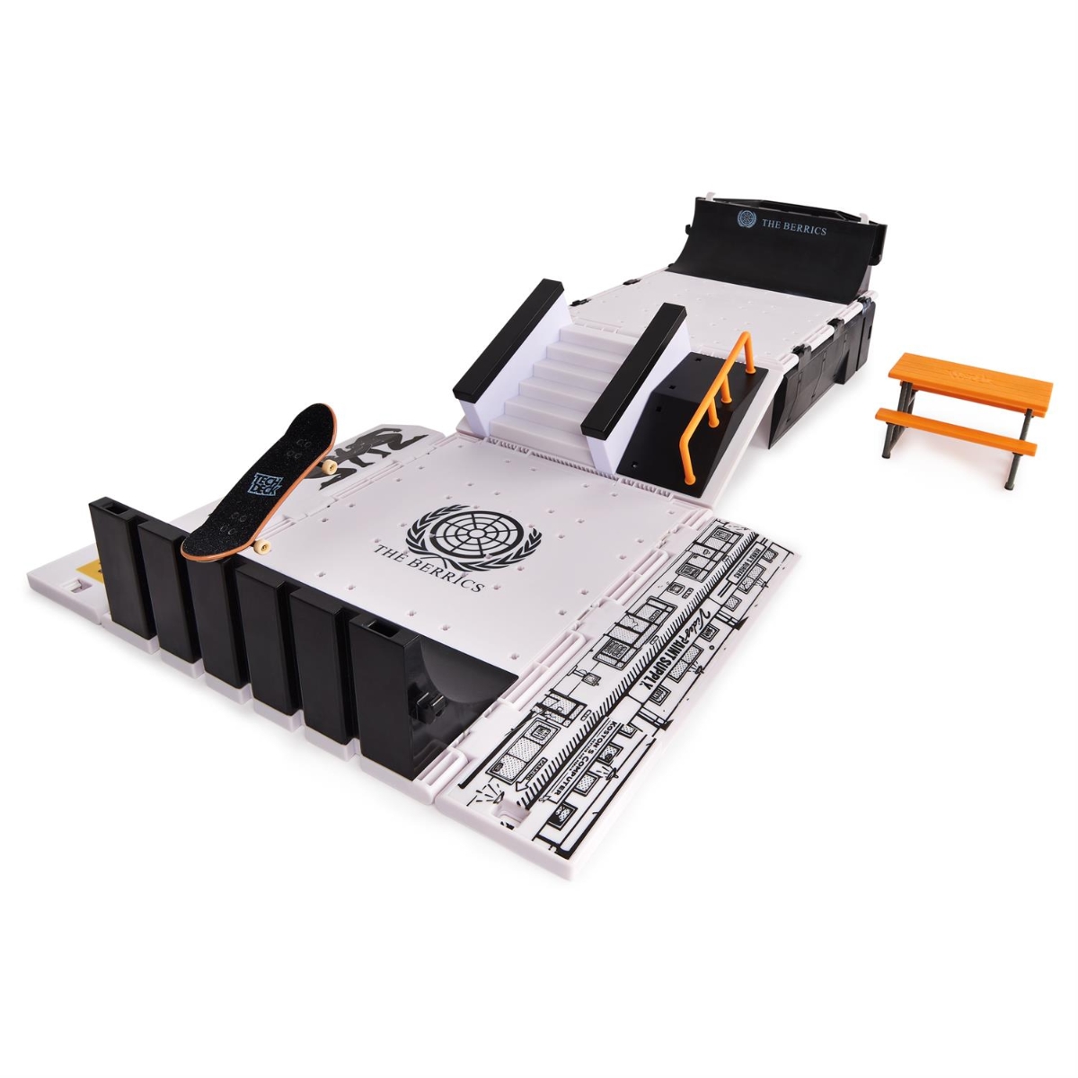 Tech Deck The Berrics Transforming Park Unisex, 5-7 Years