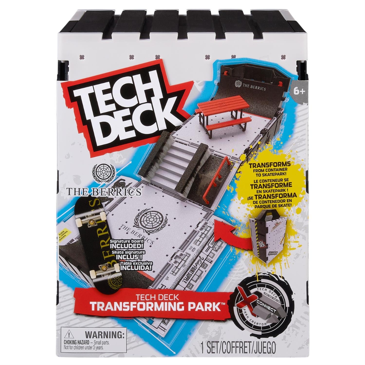 Tech Deck The Berrics Transforming Park Unisex, 5-7 Years