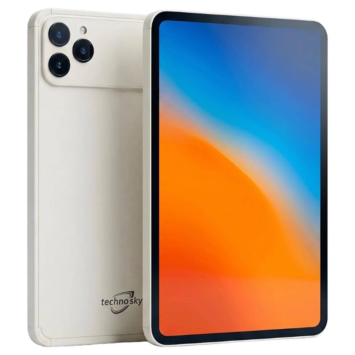 Techno Sky TB17 Pro Max Android Tablet (16GB + 1TB) - White