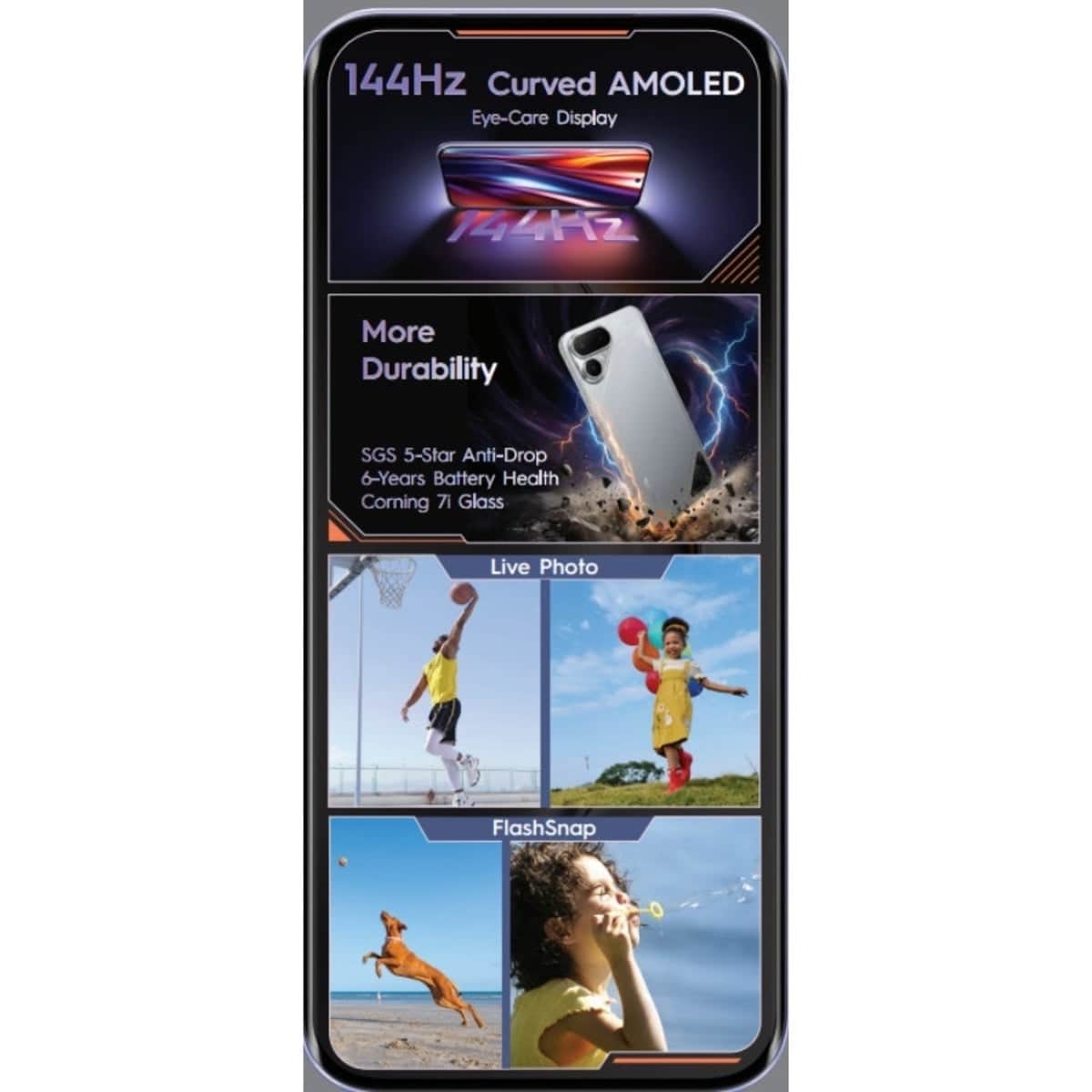 Tecno Pova Curve 2 5G Android Smartphone