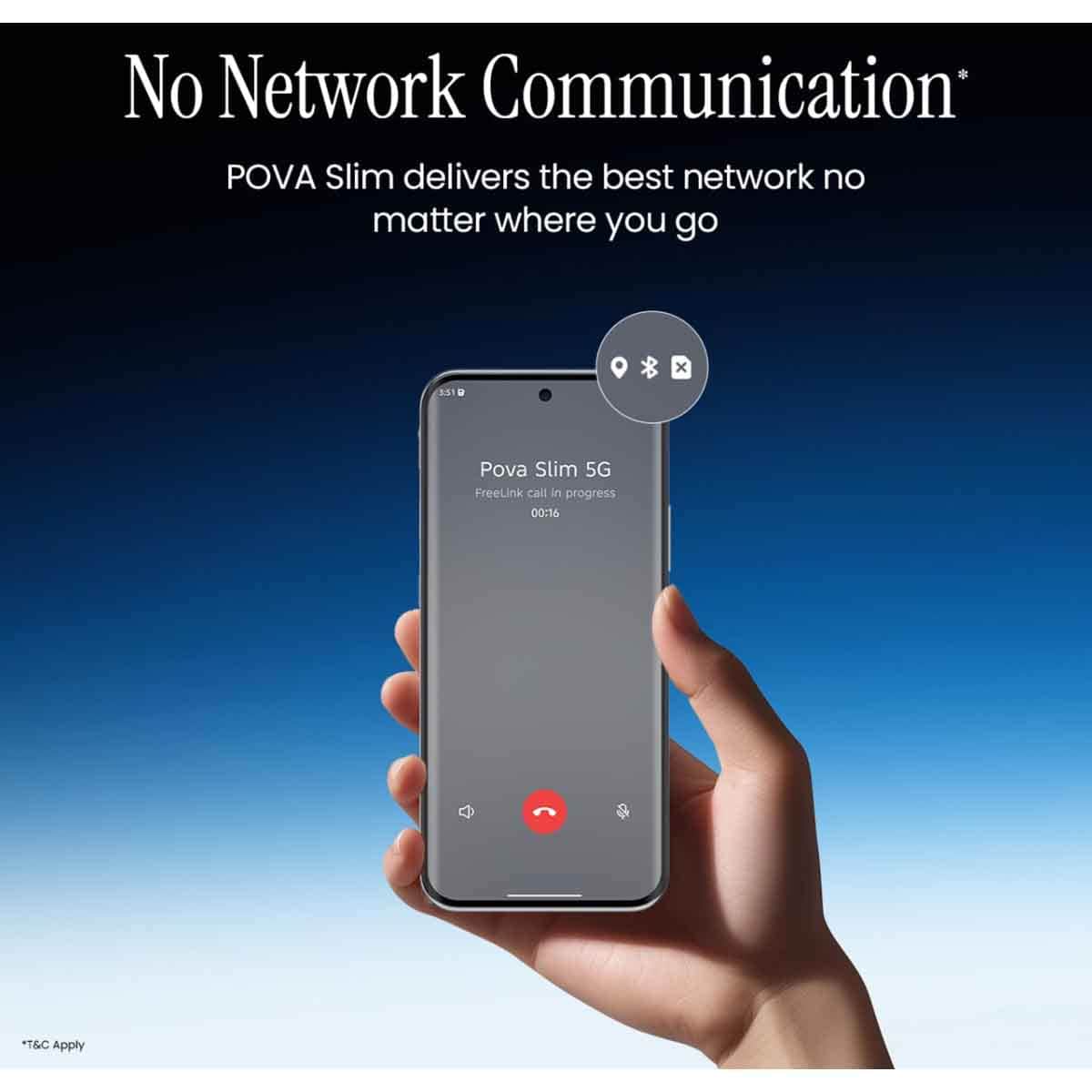 Tecno Pova Slim 5G Android Smartphone