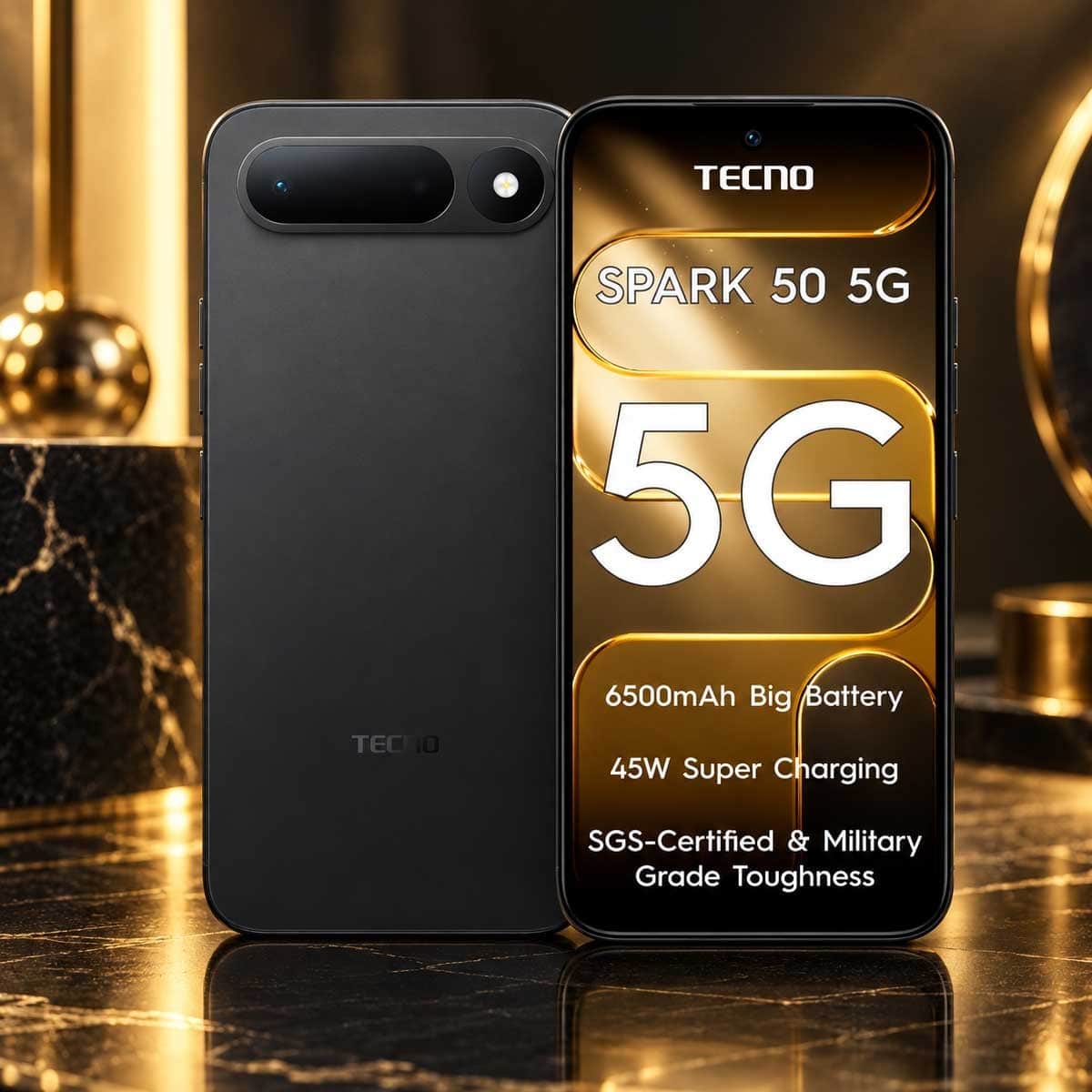 Tecno Spark 50 5G Android Smartphone