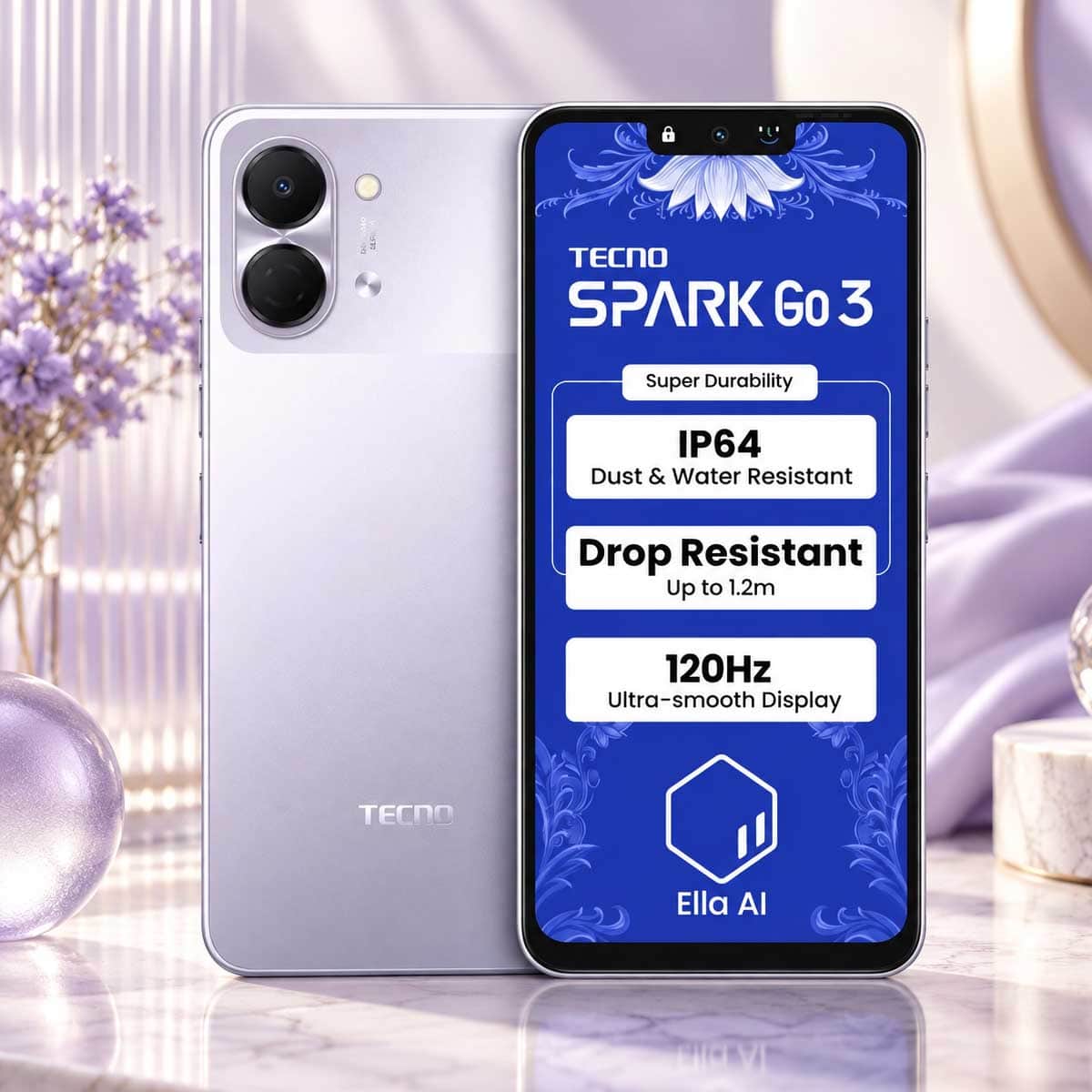 Tecno Spark Go 3 4G Android Smartphone