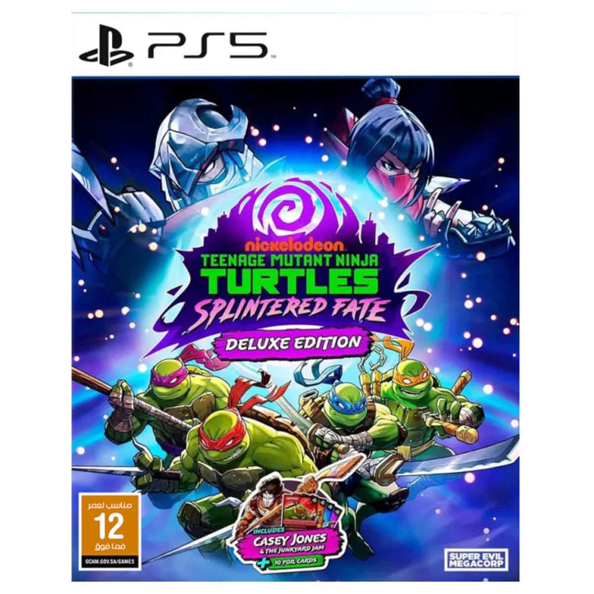 سلاحف النينجا لعبة Splintered Fate إصدار ديلوكس لجهاز بلايستيشن 5