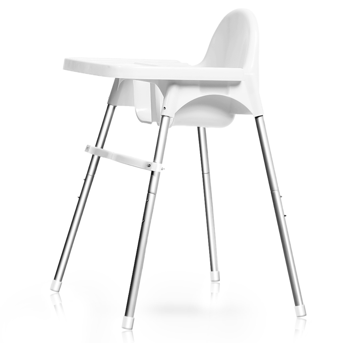 Teknu White High Chair - H1 Toddler, 0-2 Years