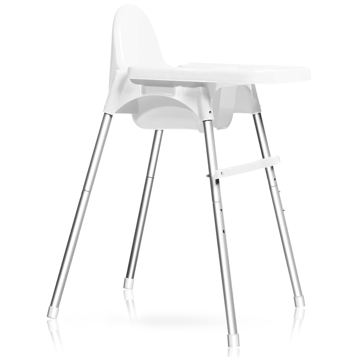 Teknu White High Chair - H1 Toddler, 0-2 Years