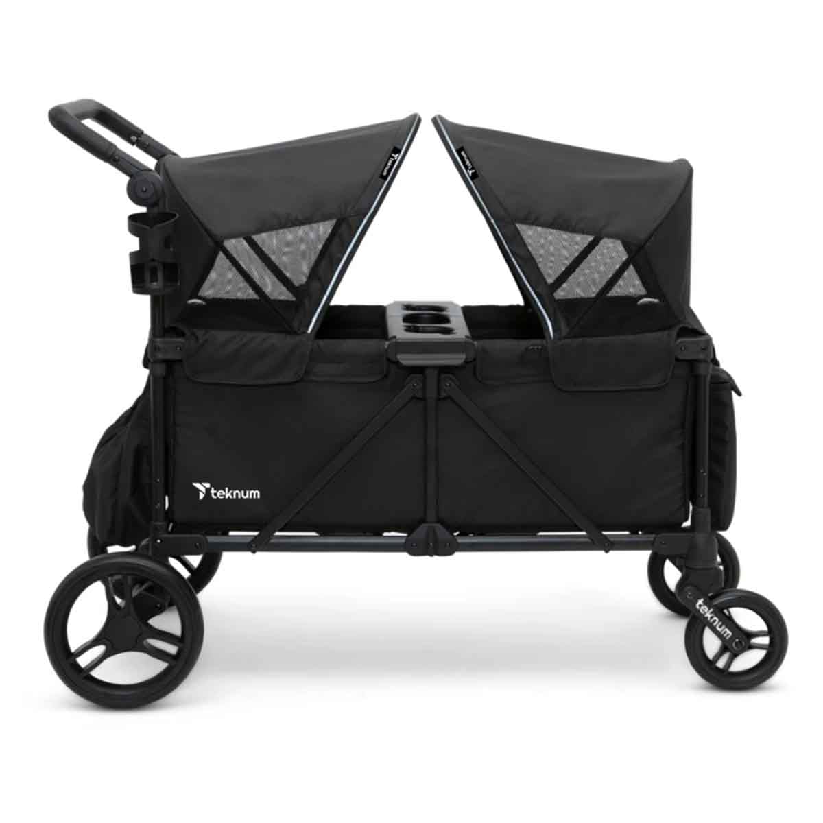 Teknum 2 Kids Fellow Wagon Stroller with Snack Tray Toddler, 0-2 Years