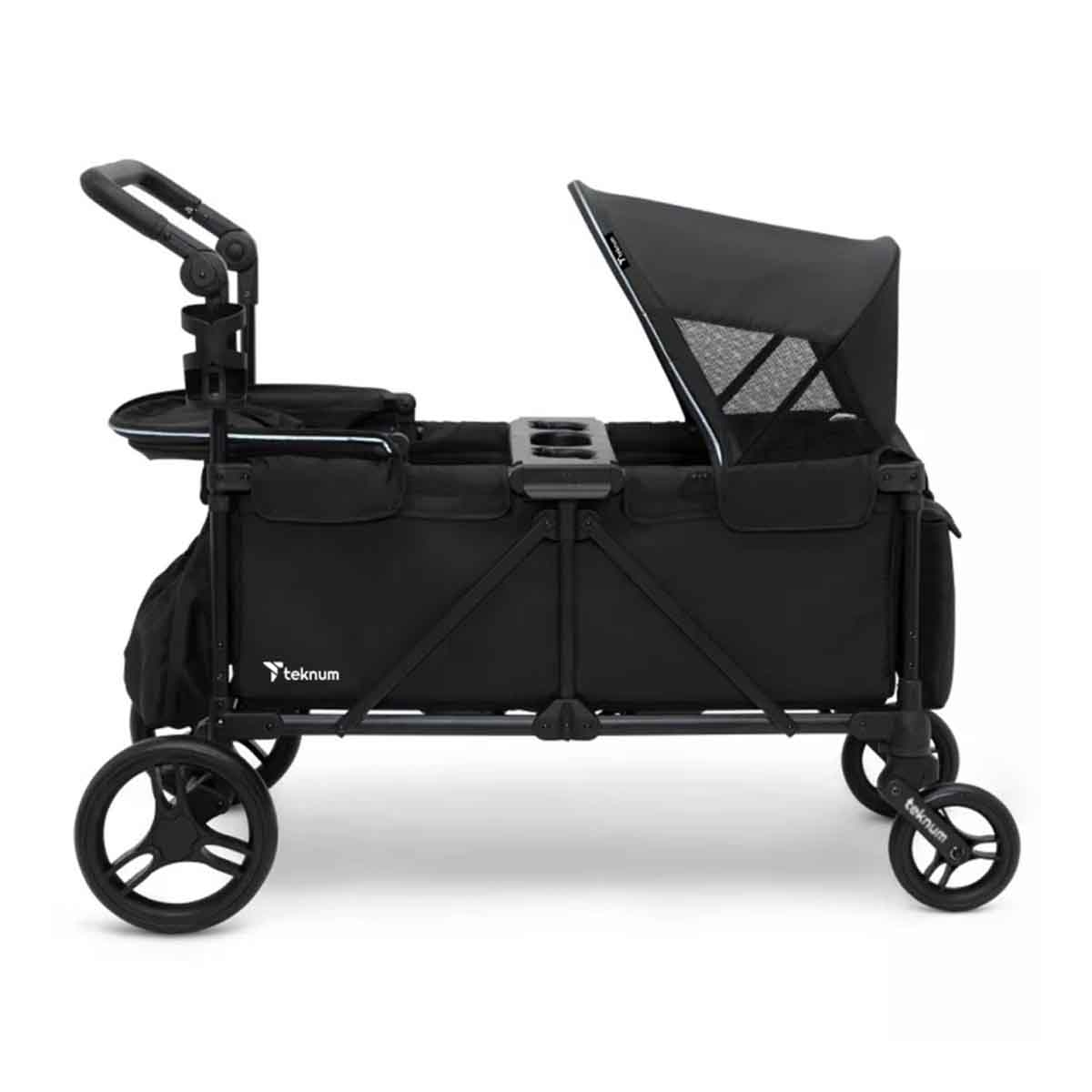 Teknum 2 Kids Fellow Wagon Stroller with Snack Tray Toddler, 0-2 Years