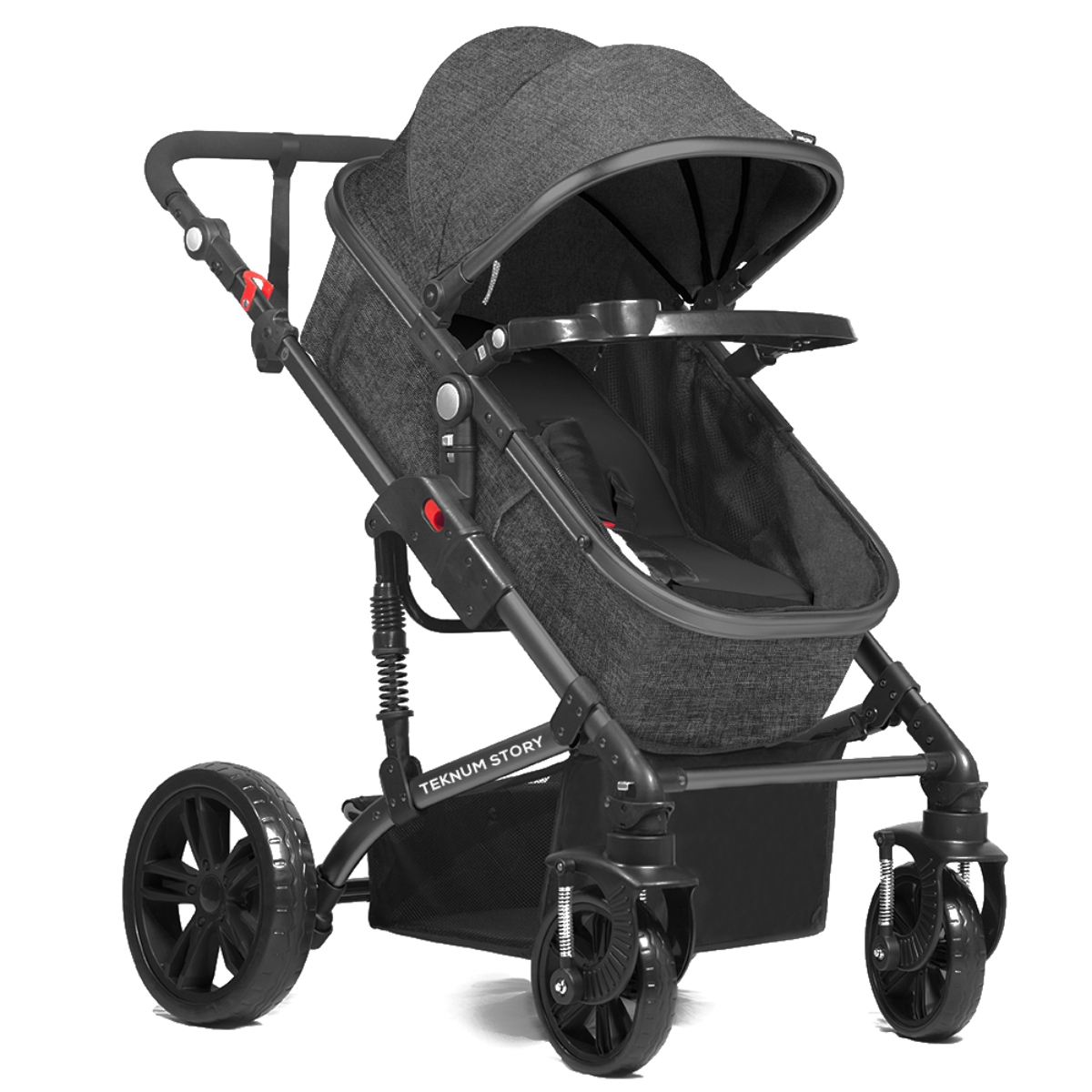 Teknum 3-in-1 Pram Stroller Toddler, 0-2 Years