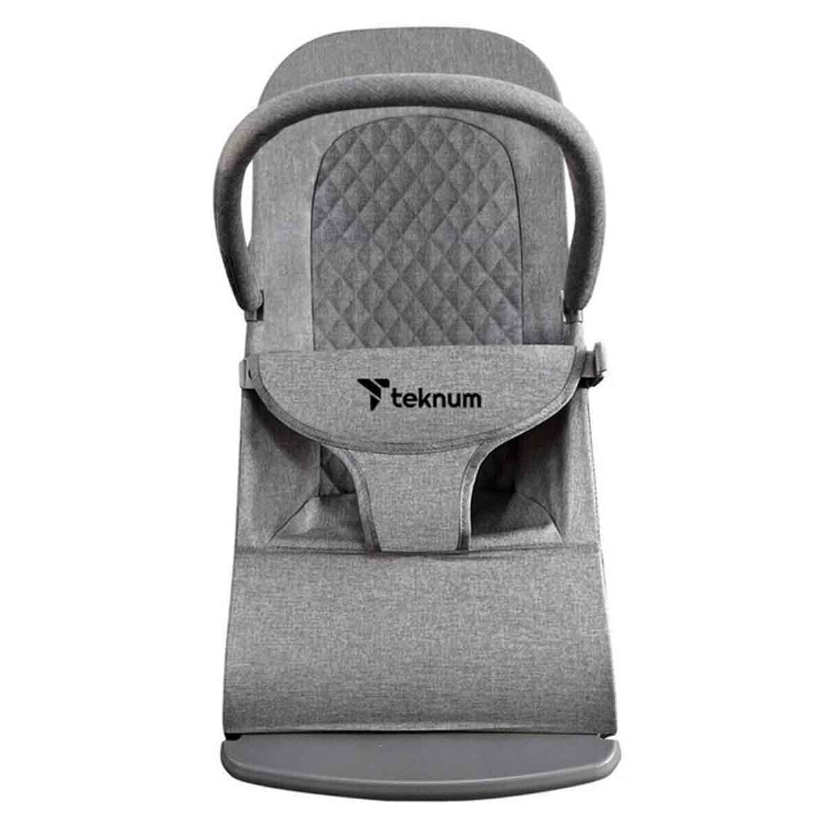 Teknum Grey 3-Stage Baby Bouncer/Recliner Seat