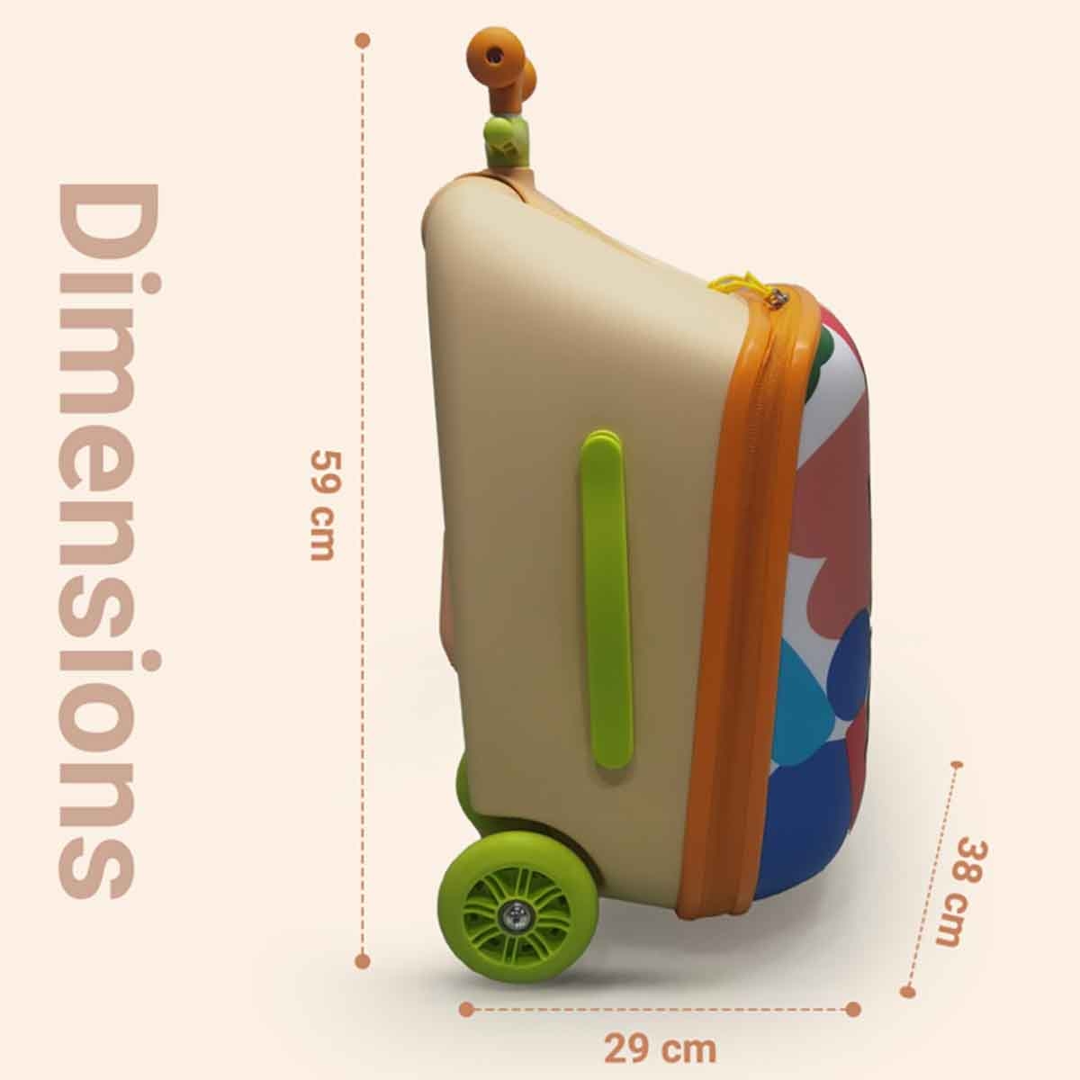 Teknum 3-in-1 Where to Go Ride-On Suitcase