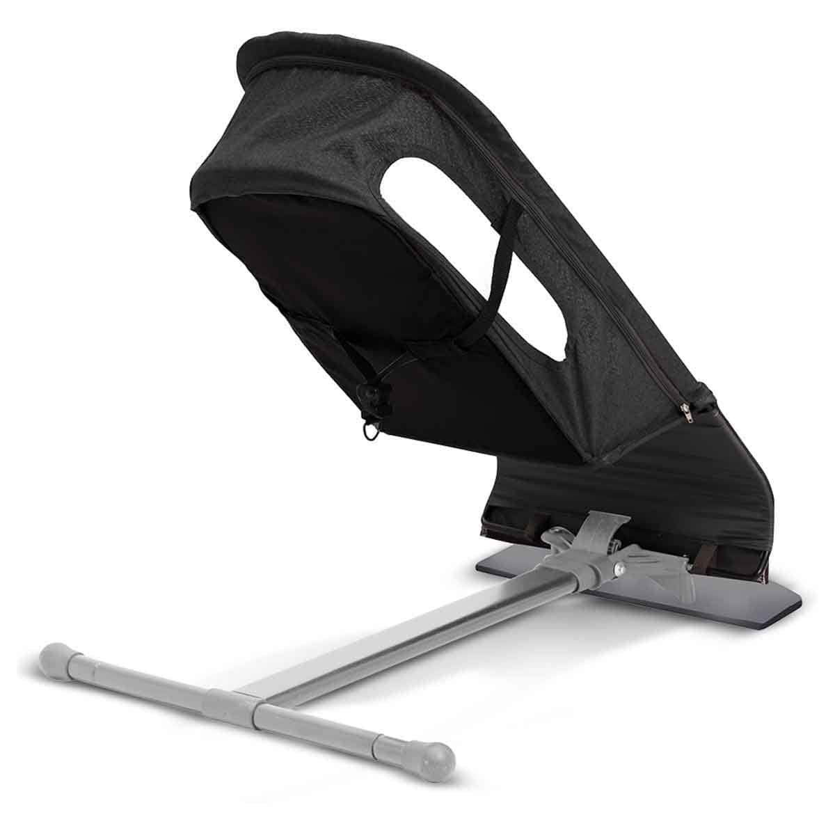Teknum Black Baby Bouncer with Grab Toys