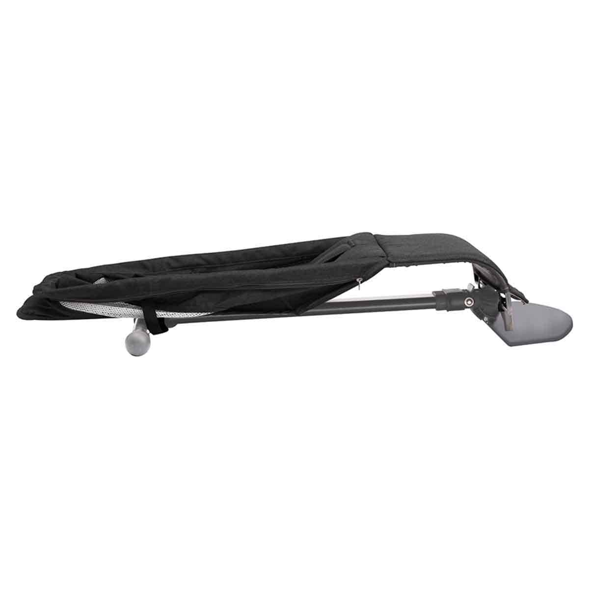 Teknum Black Baby Bouncer with Grab Toys