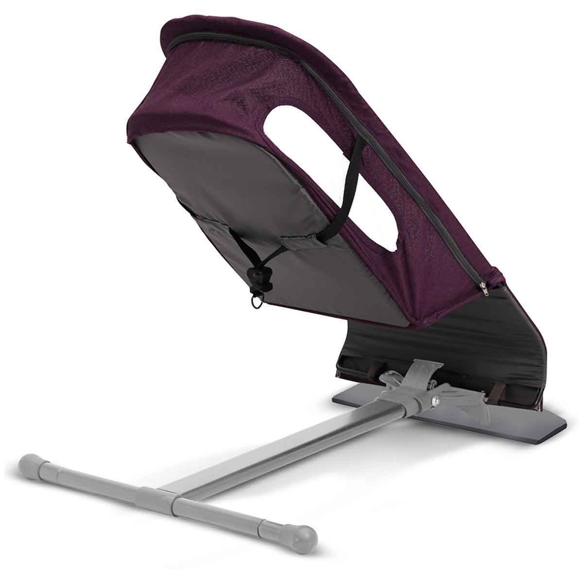 تيكنوم كرسي هزاز للأطفال باللون البنفسجي مع ألعاب