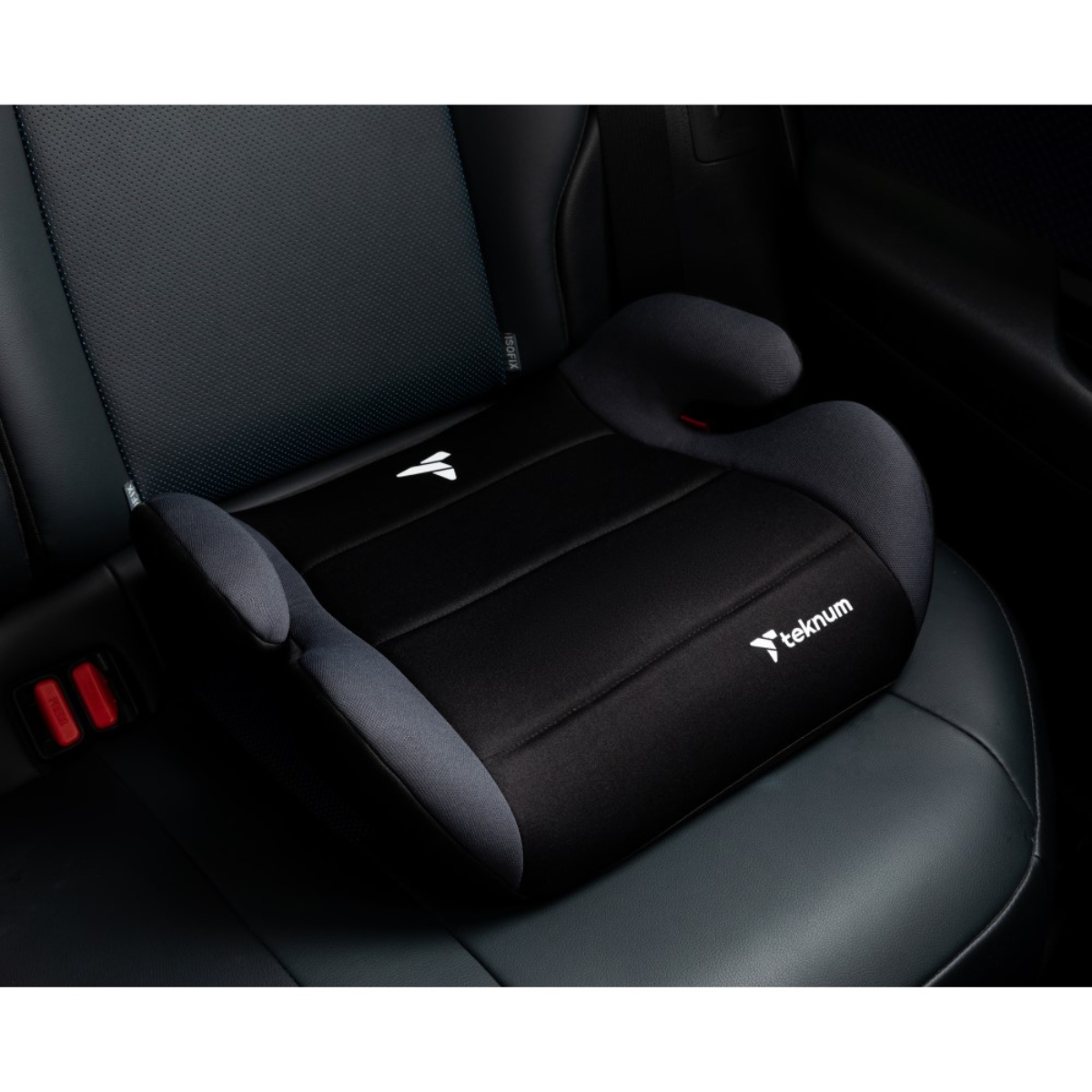 Teknum Black Booster Pluto 4 Car Seat Unisex, 5-7 Years