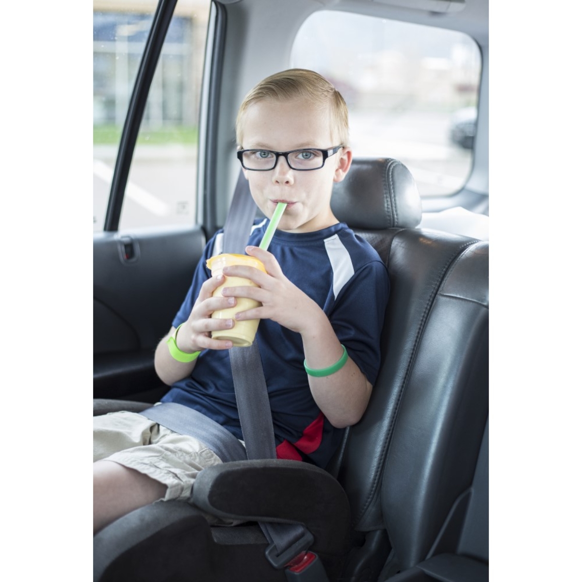 Teknum Black Booster Pluto 4 Car Seat Unisex, 5-7 Years