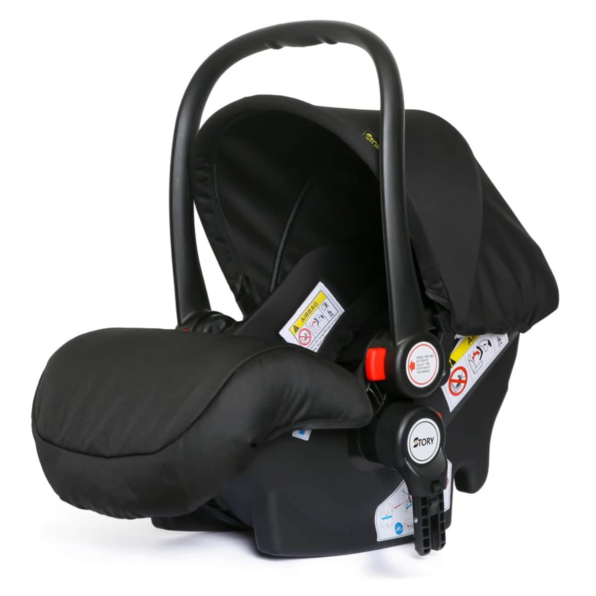 Teknum Black Infant Car Seat Toddler, 0-2 Years