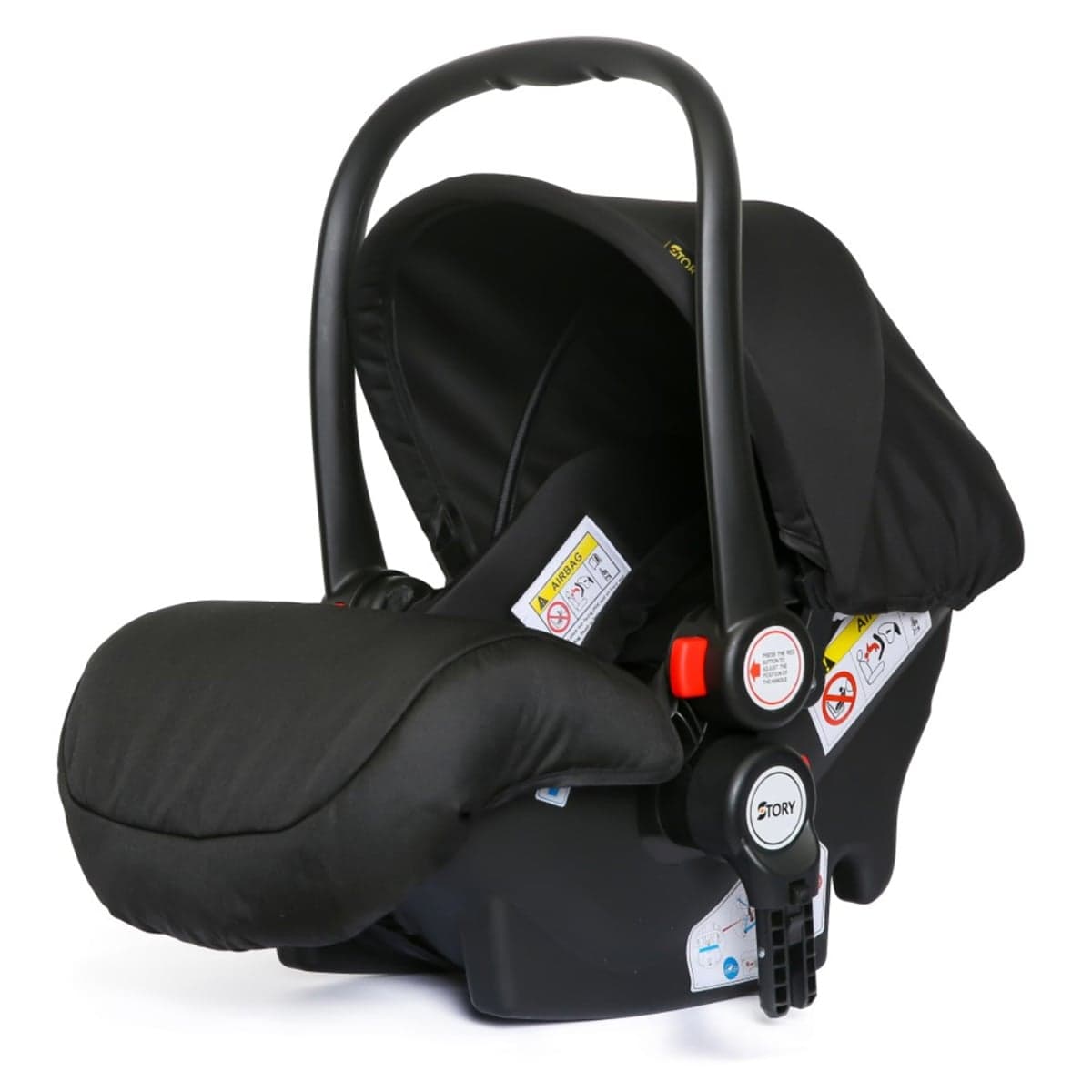 Teknum Black Infant Car Seat Toddler, 0-2 Years