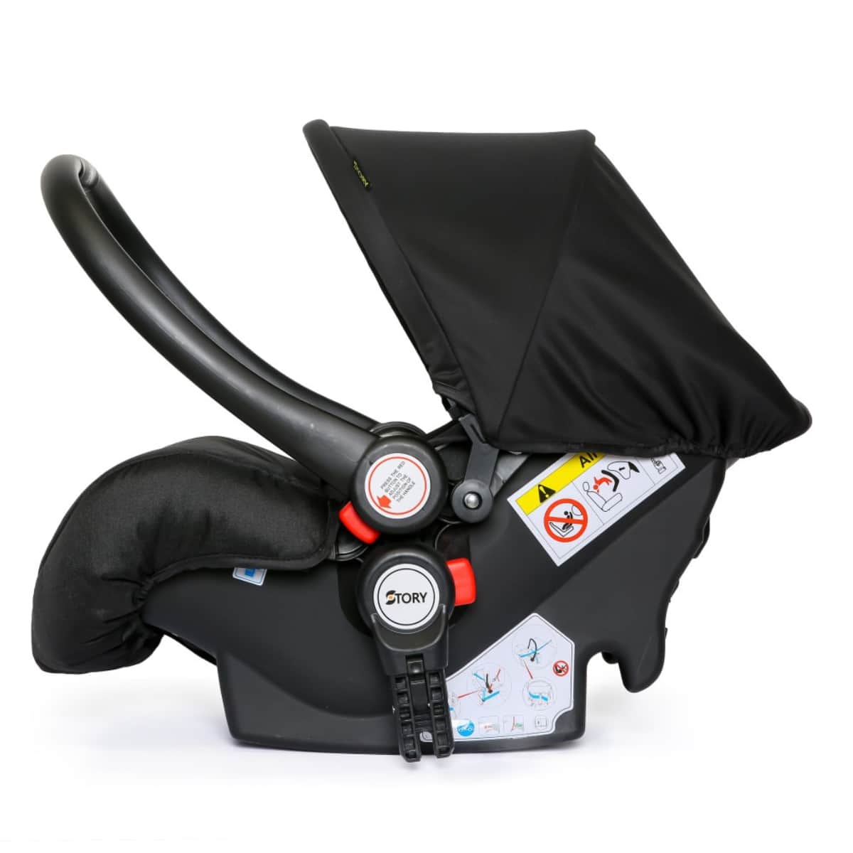 Teknum Black Infant Car Seat Toddler, 0-2 Years