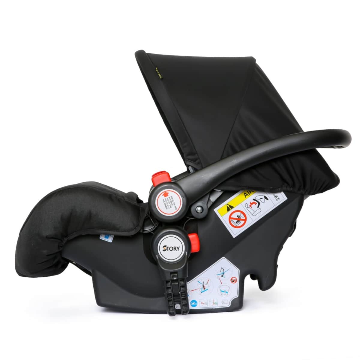 Teknum Black Infant Car Seat Toddler, 0-2 Years