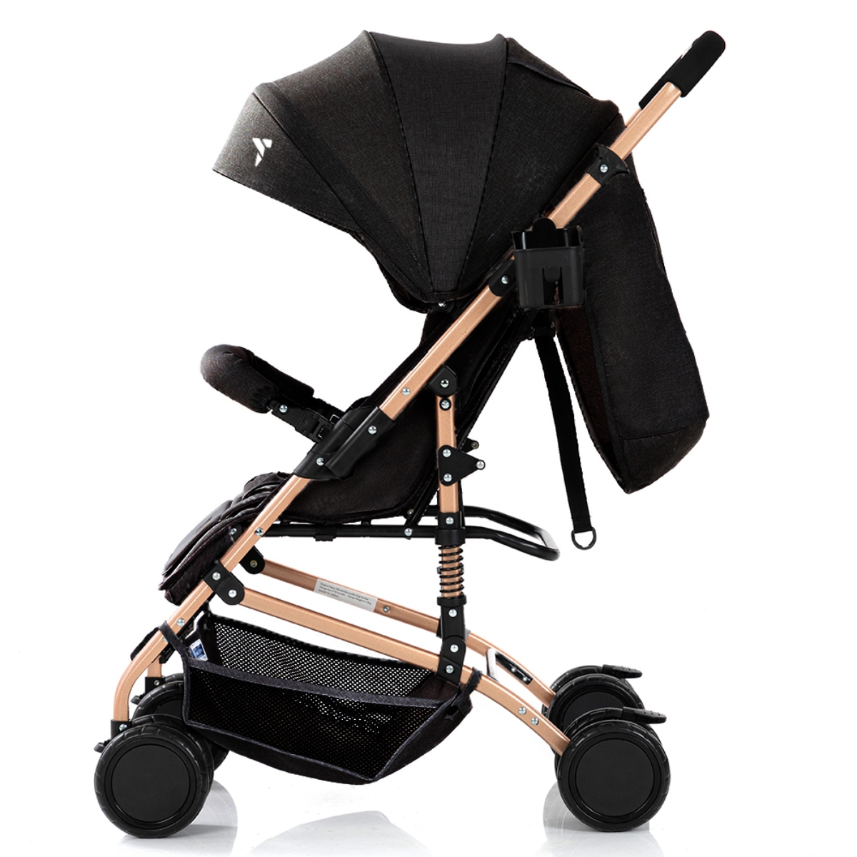 Teknum Black Reversible Trip Stroller Toddler, 0-2 Years