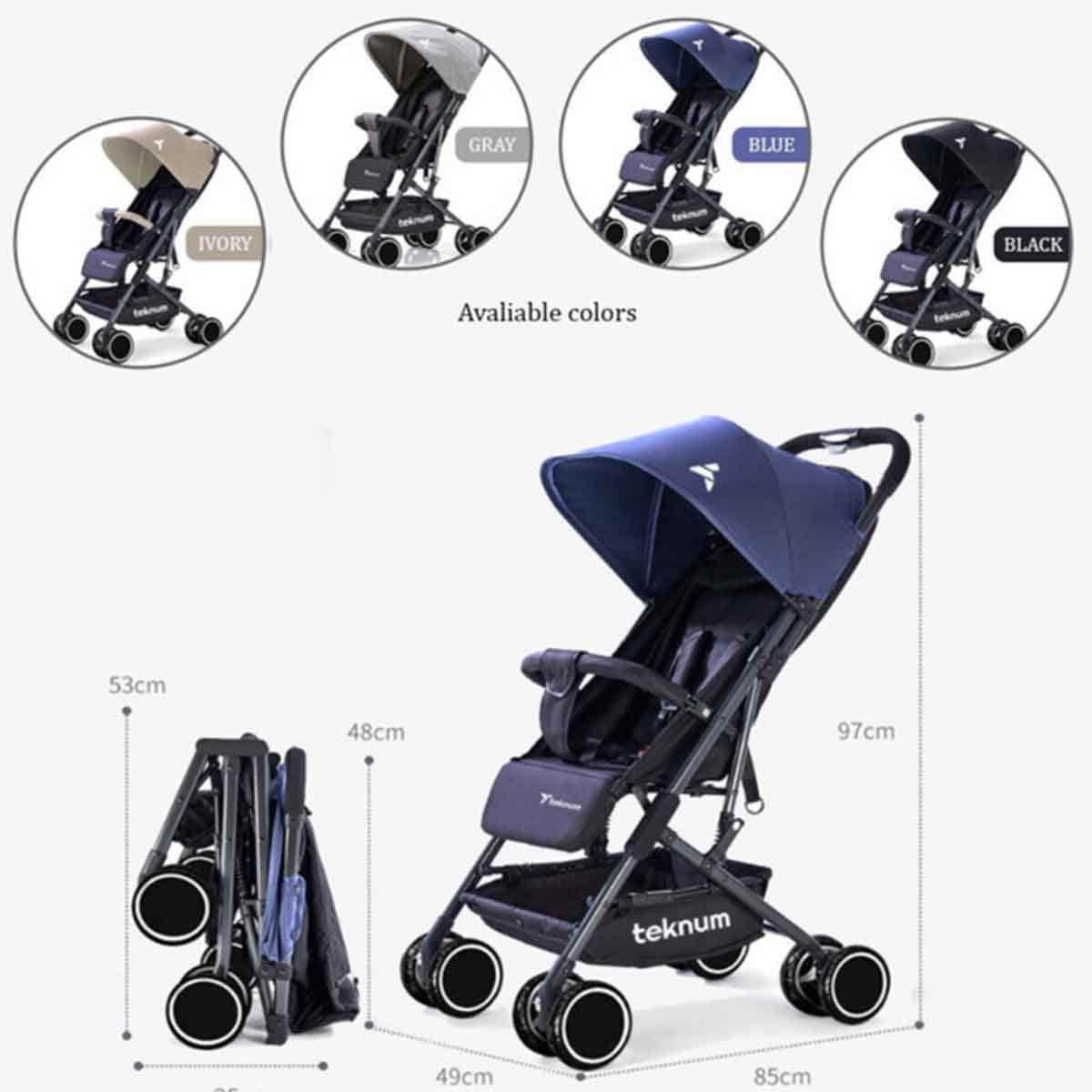 Teknum Yoga Lite Stroller Toddler, 0-2 Years