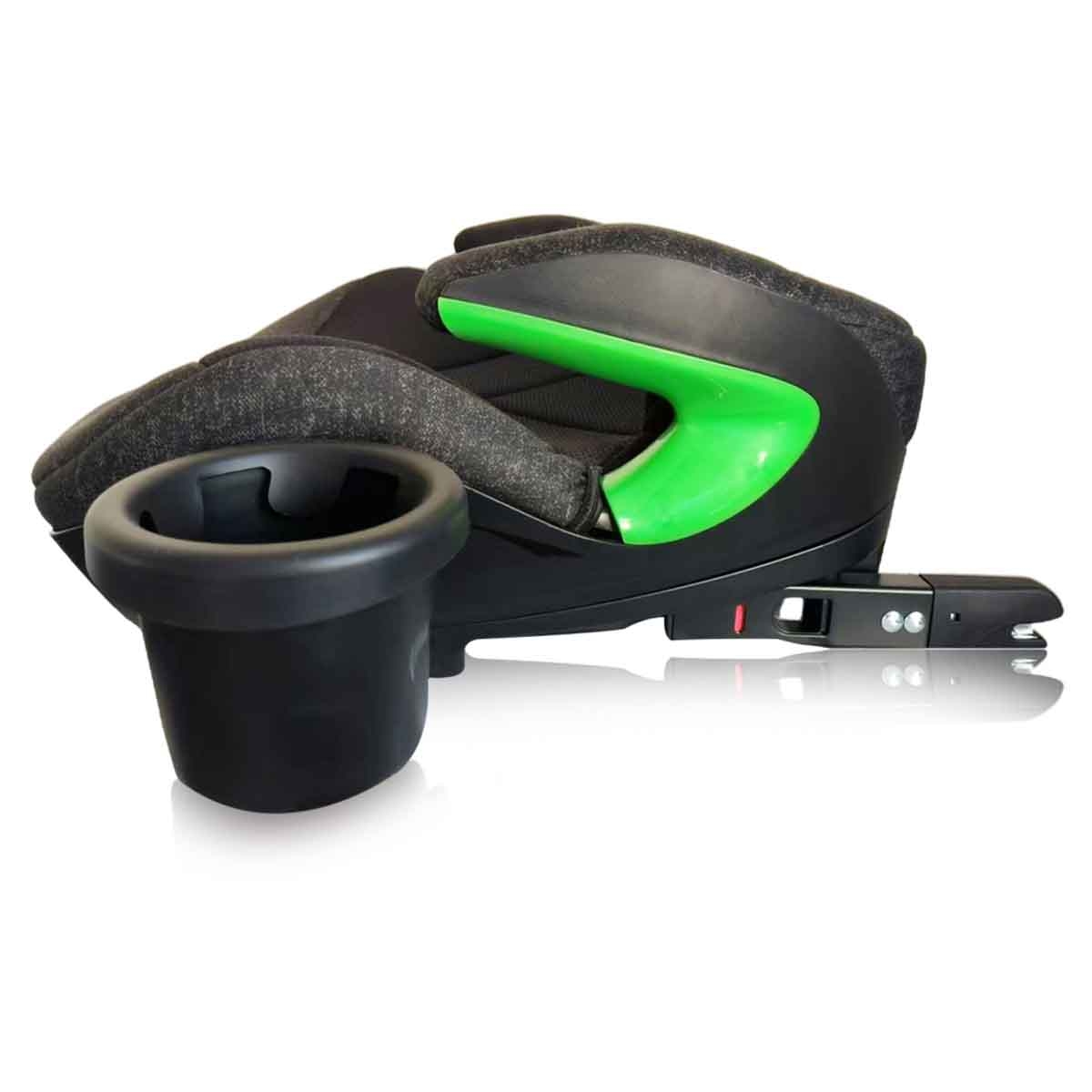 تيكنوم مقعد سيارة I-Size باللون الرمادي مع 4 وضعيات إمالة ونظام Isofix