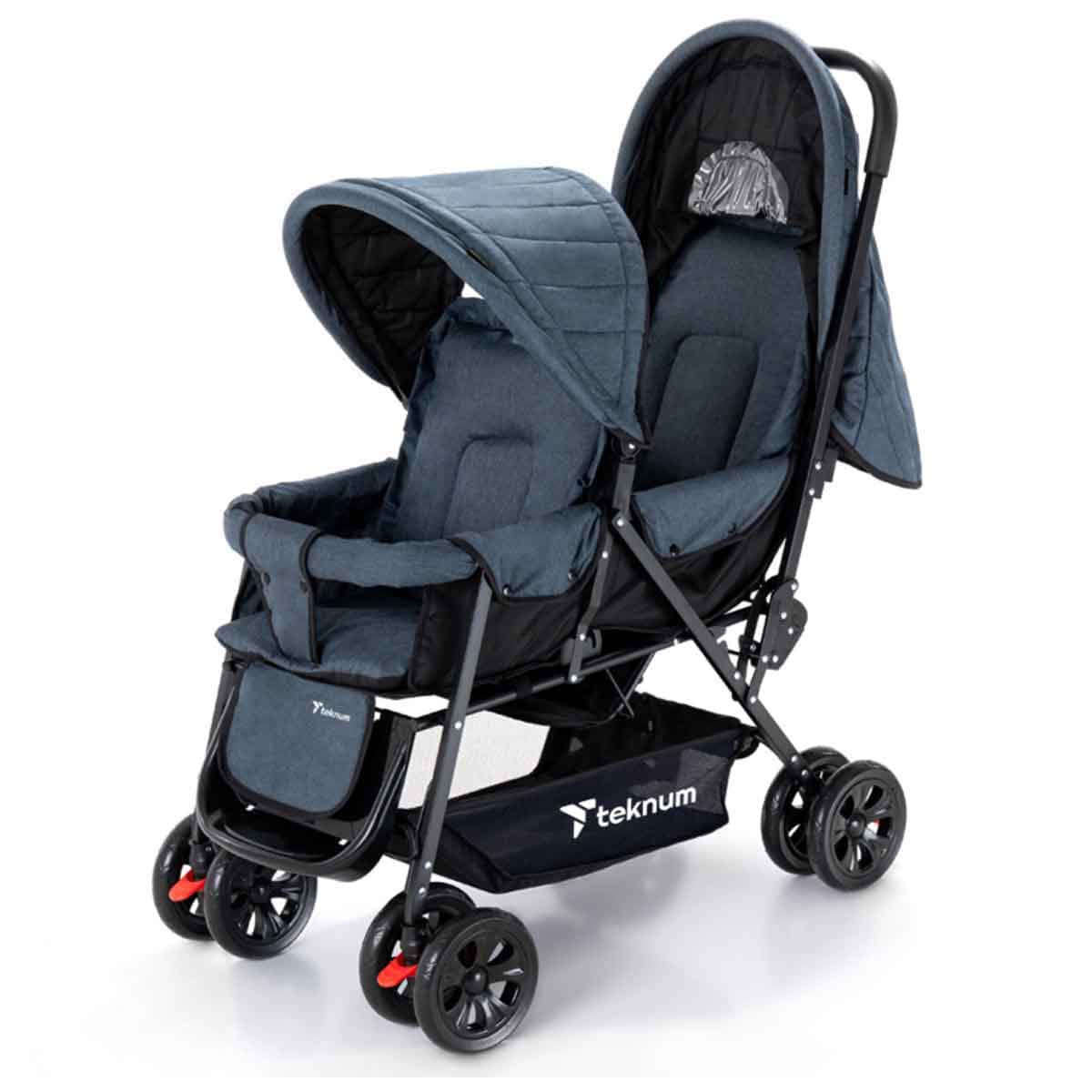 Teknum Double Baby Stroller Toddler, 0-2 Years