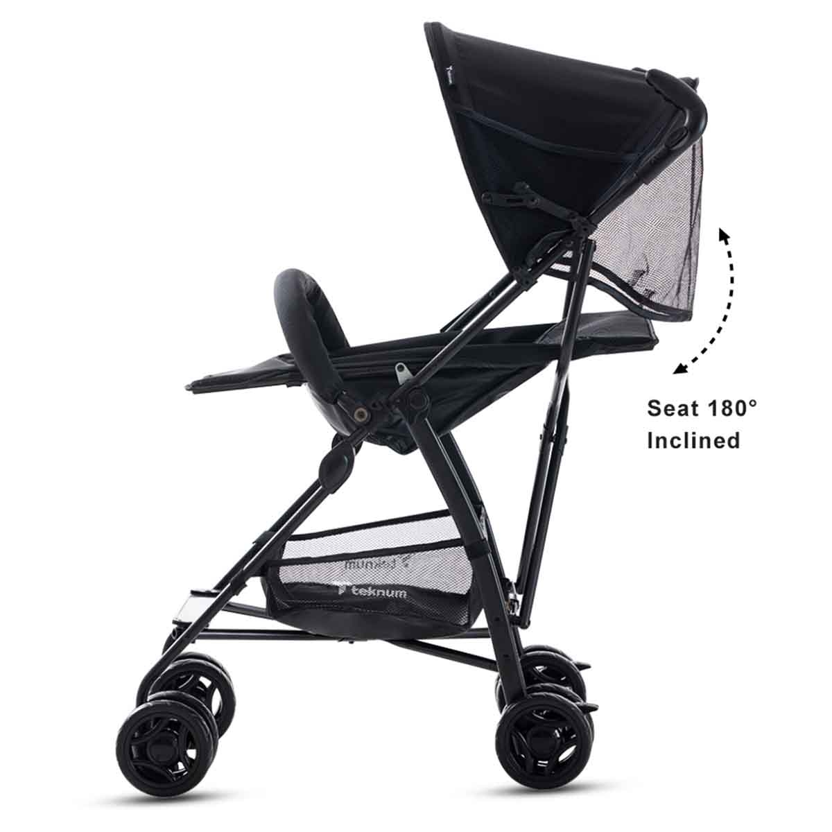 Teknum Black Eco-Lite Stroller
