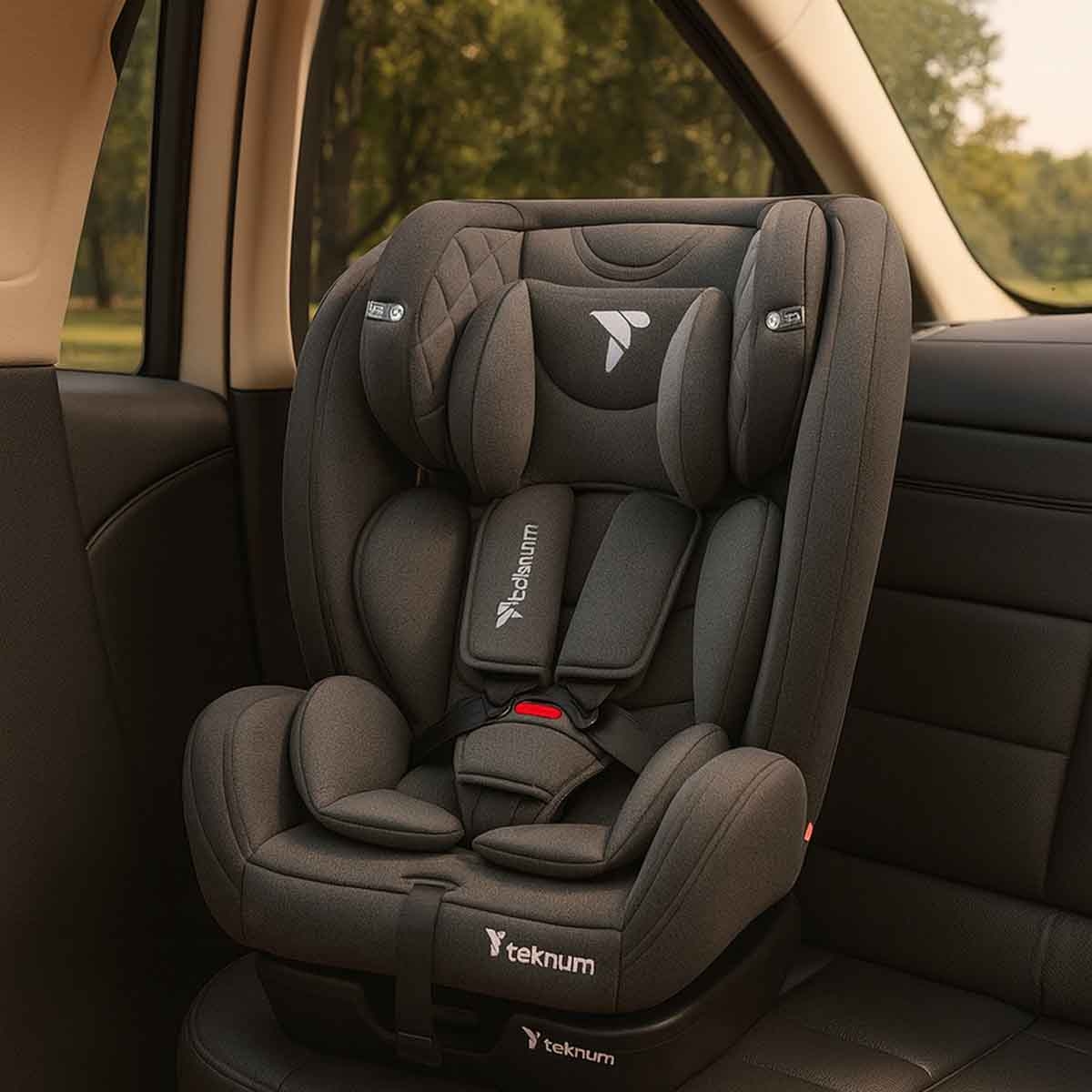 Teknum Grey Evolve 2 Car Seat Toddler, 0-2 Years