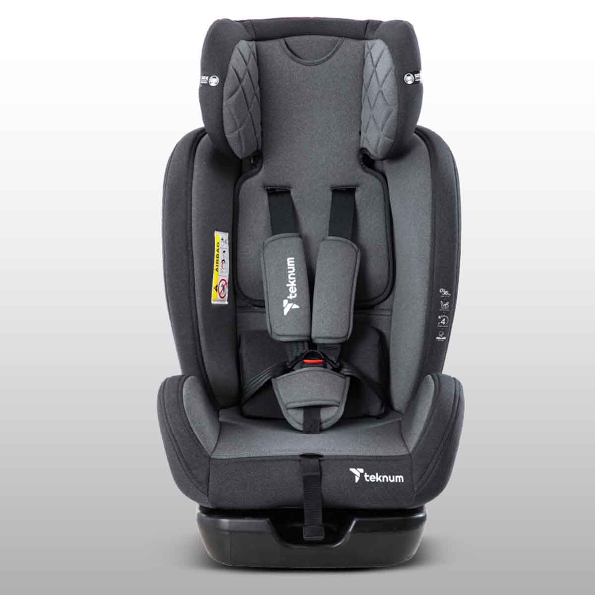 Teknum Grey Evolve 2 Car Seat Toddler, 0-2 Years