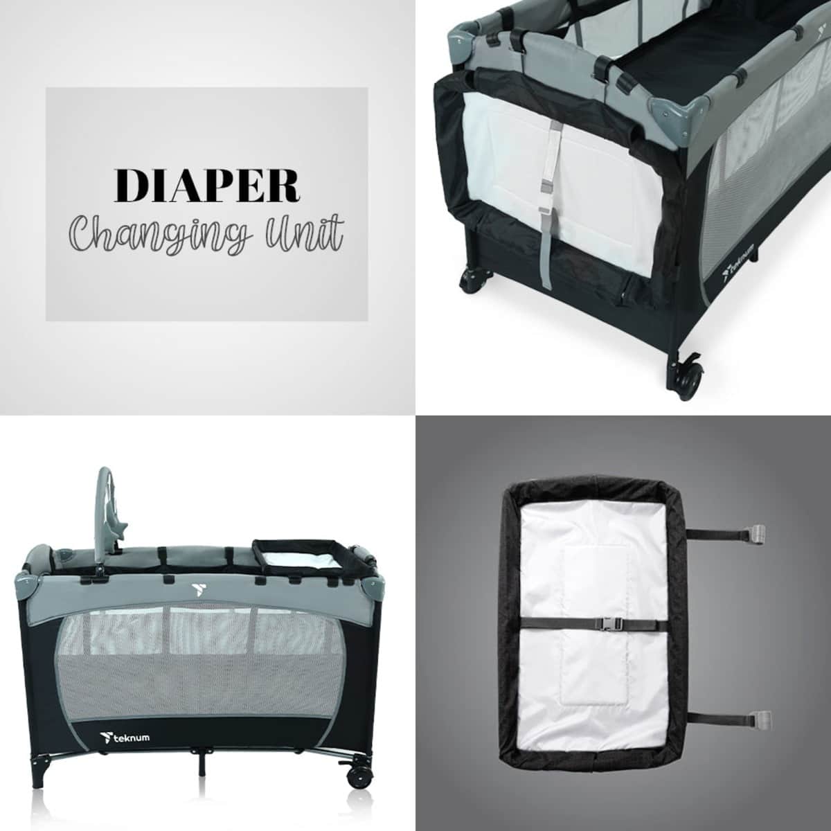 Teknum Explorer Playard & Cot