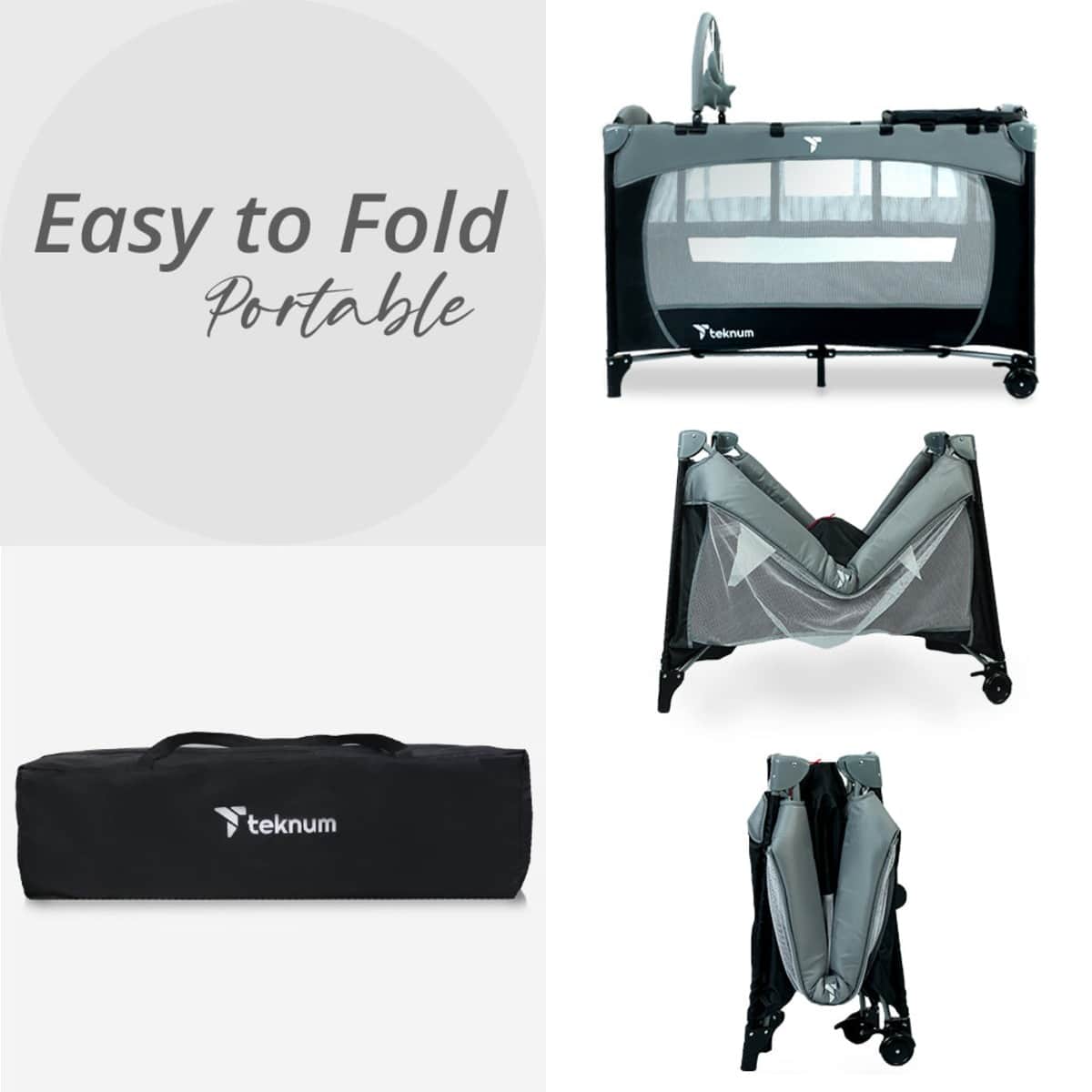 Teknum Explorer Playard & Cot