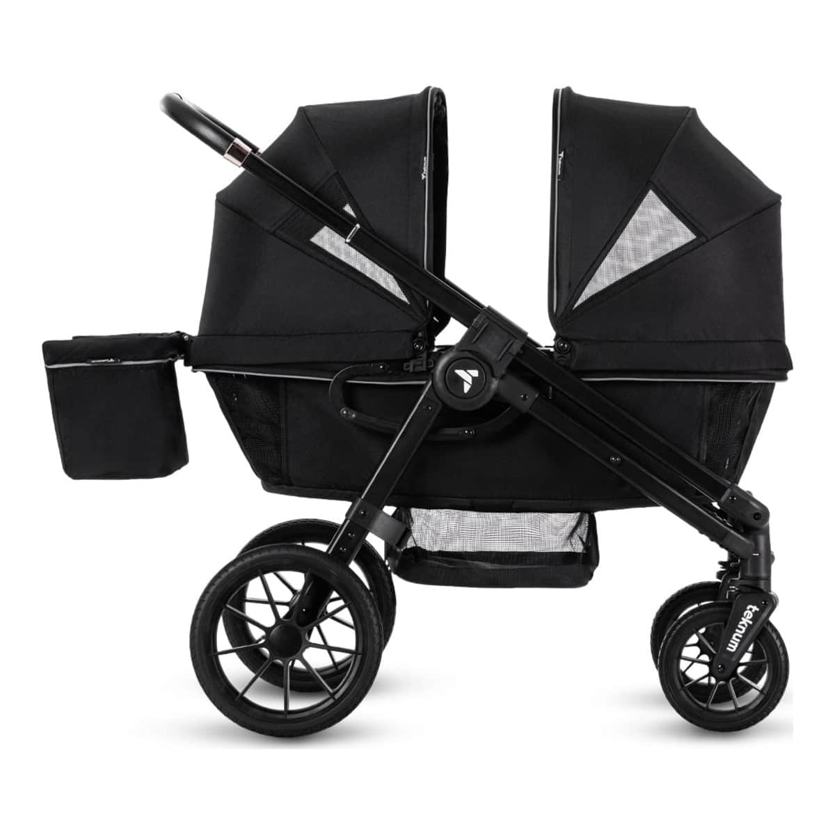 Teknum Graphite Black Reversible Wagon Stroller