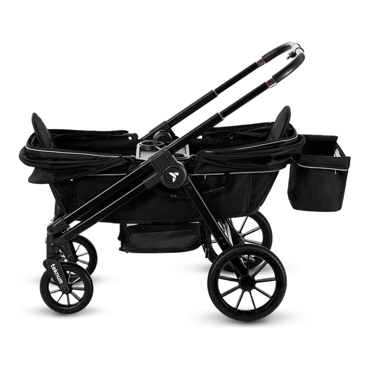 Teknum Graphite Black Reversible Wagon Stroller