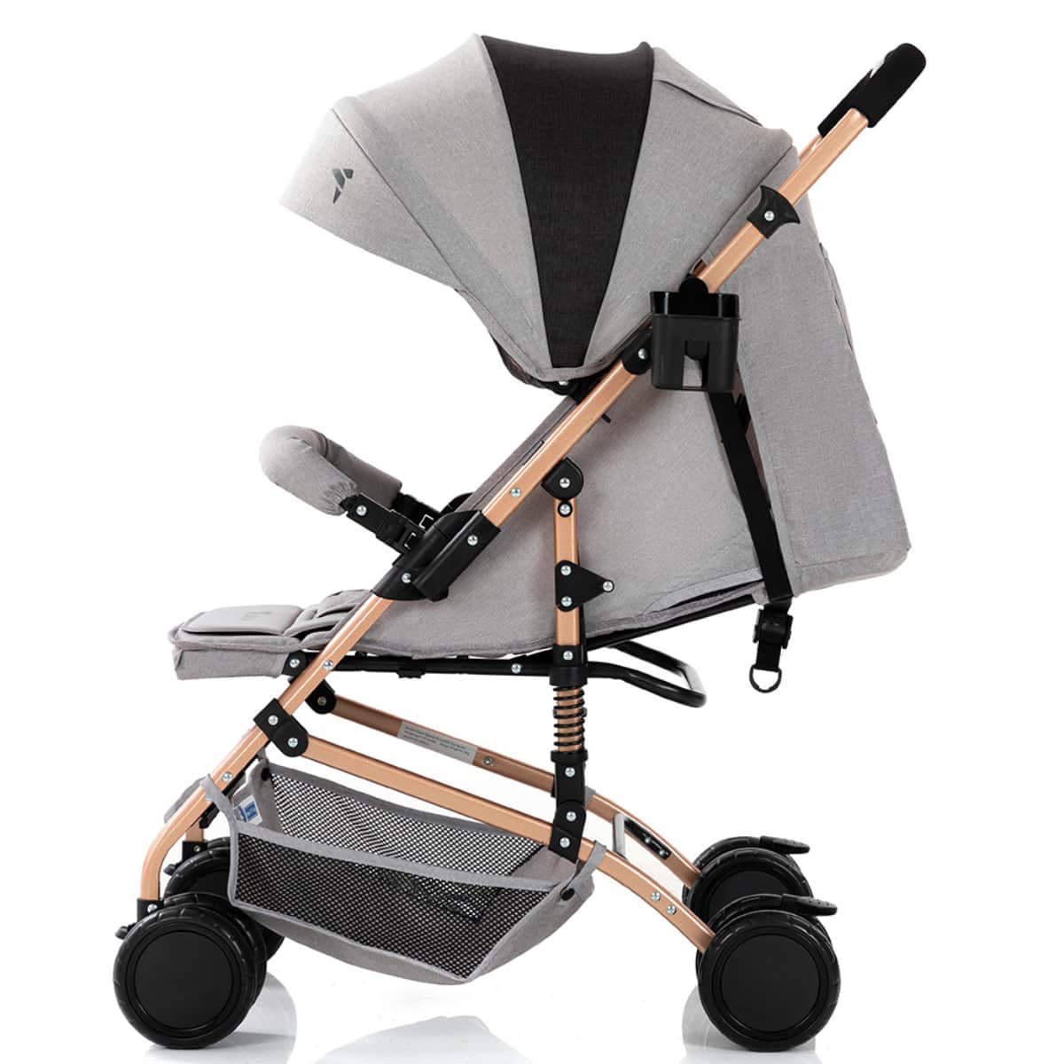 Teknum Grey Reversible Trip Stroller Toddler, 0-2 Years