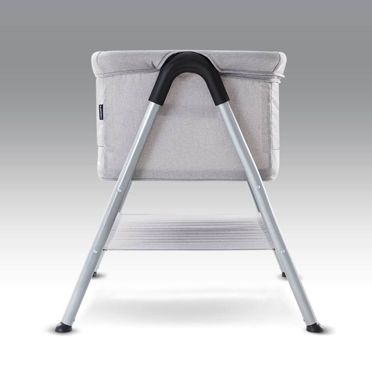 Teknum Grey Sleepzen 2 Bedside Crib Bassinet