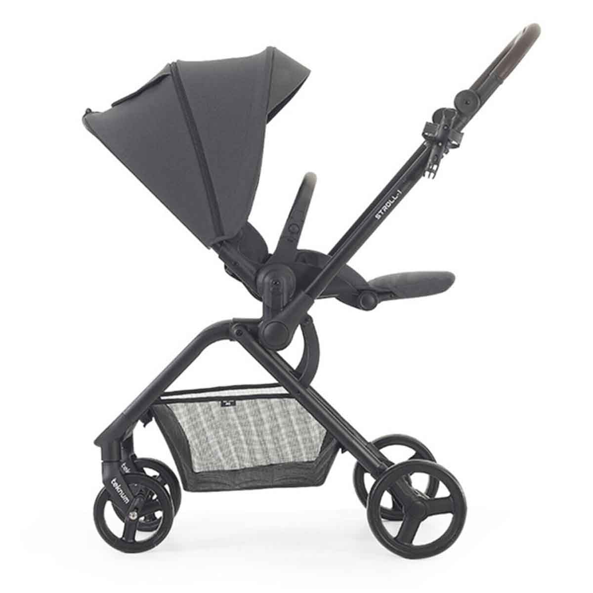 Teknum Grey Stroll-1 Reversible Travel Stroller Toddler, 0-2 Years