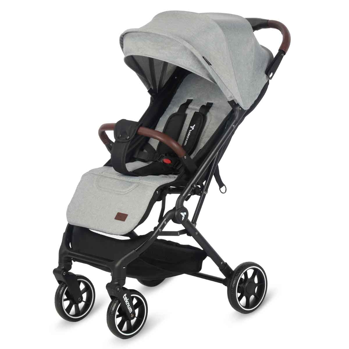 Teknum Grey Travel Cabin Plus Stroller Toddler, 0-2 Years