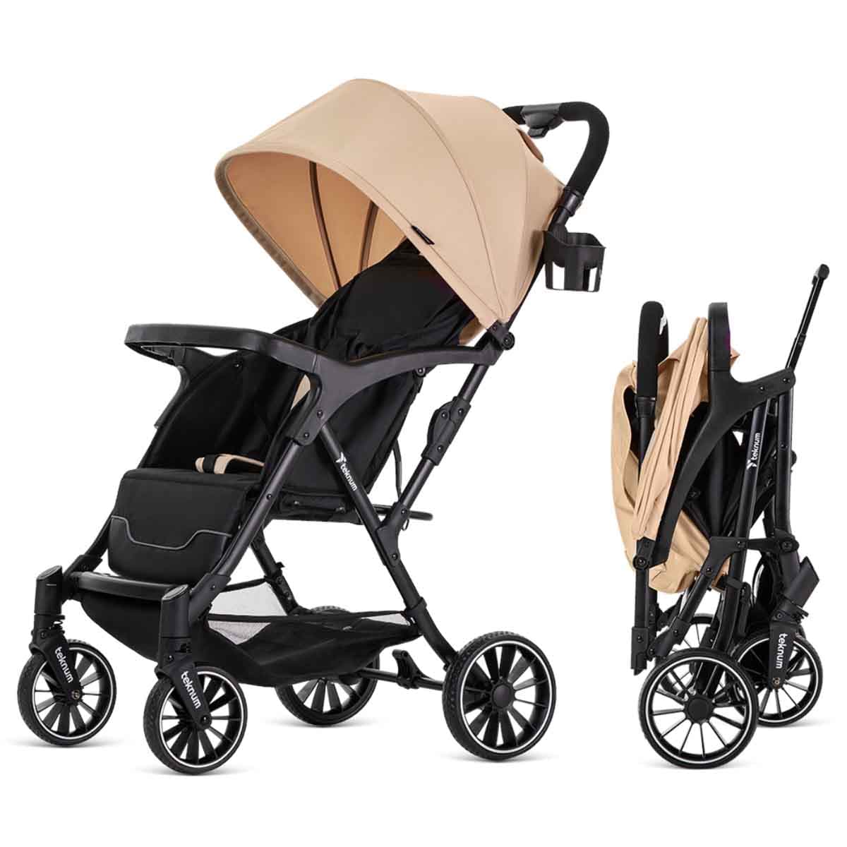 Teknum Ivory Flylite Stroller Toddler, 0-2 Years